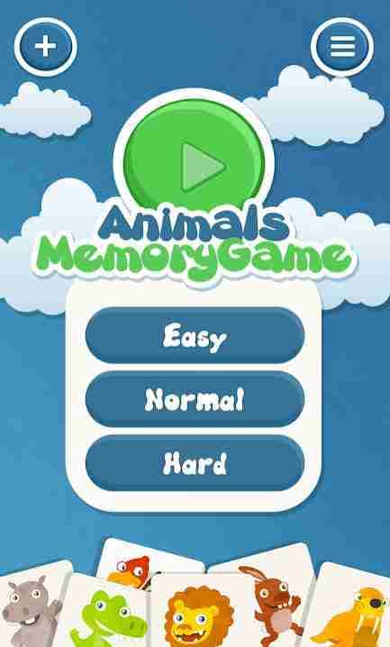 memory-app-animals-startscreen - Play with your kid.com