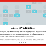 Tutorial of Youtube Kids: Explaining the content