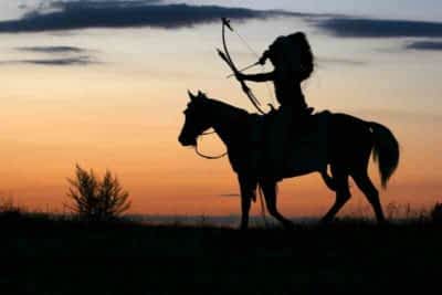 Apache on Horse